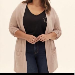 NEW Torrid 3X open front Cardigan